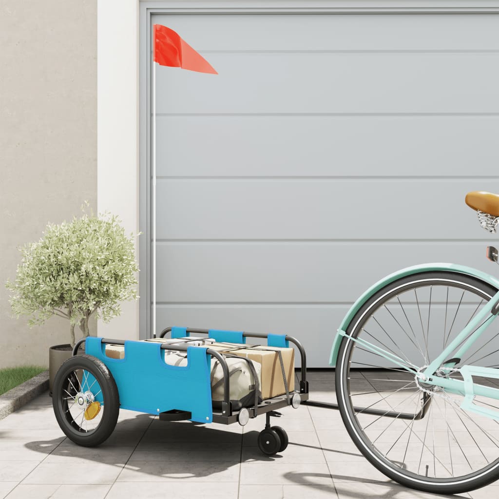 Bike Trailer Oxford Fabric And Iron