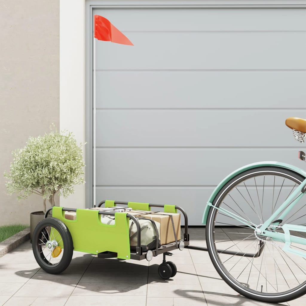 Bike Trailer Oxford Fabric And Iron