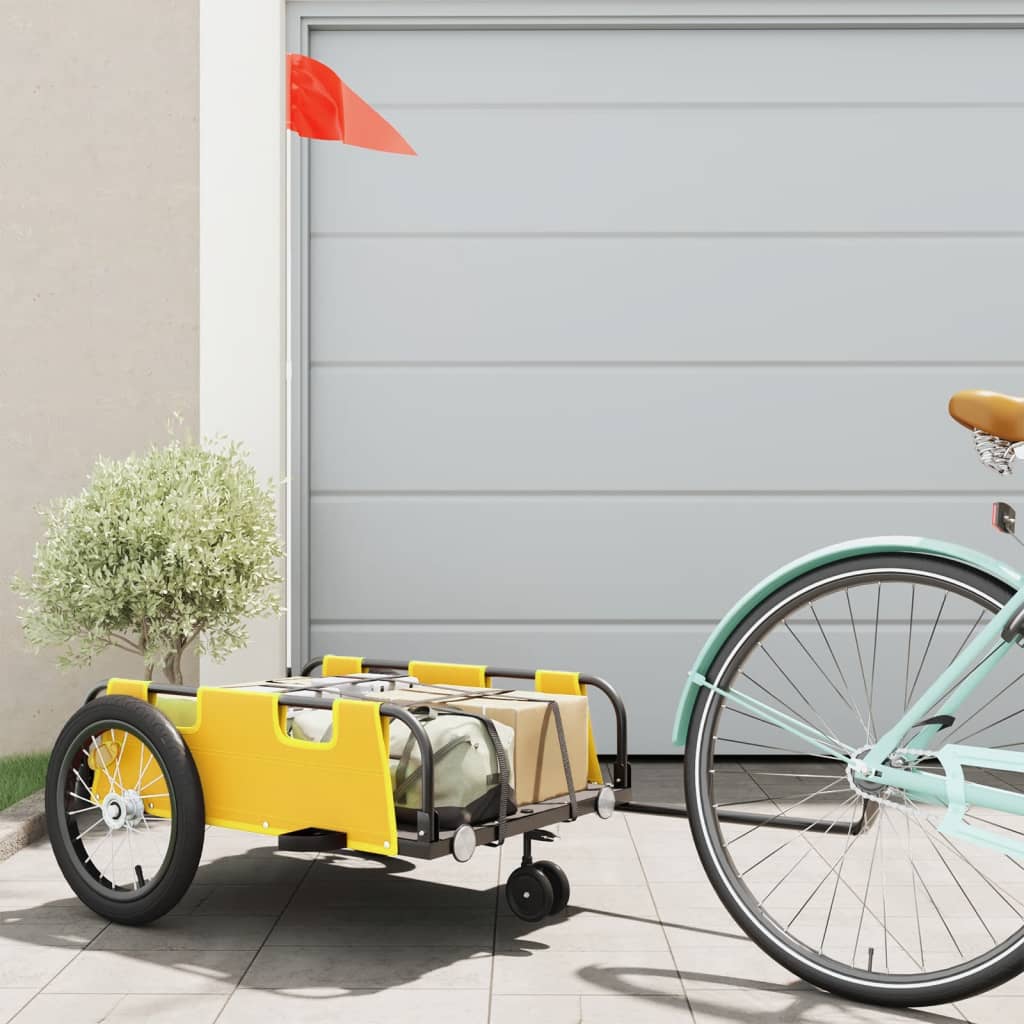Bike Trailer Oxford Fabric And Iron
