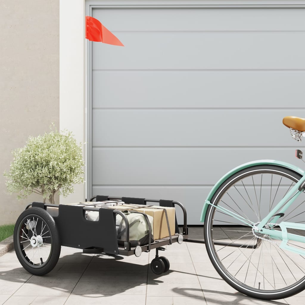 Bike Trailer Oxford Fabric And Iron