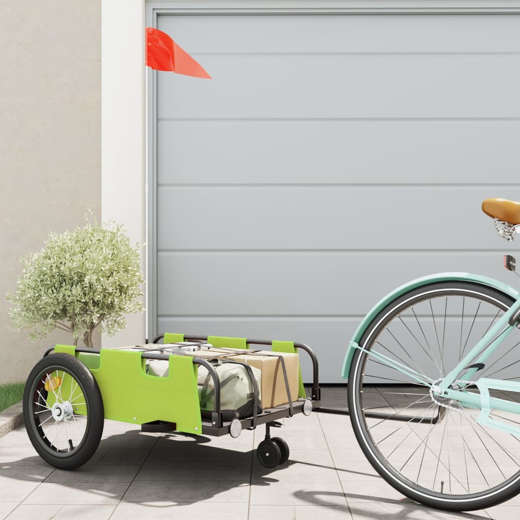 Bike Trailer Oxford Fabric And Iron