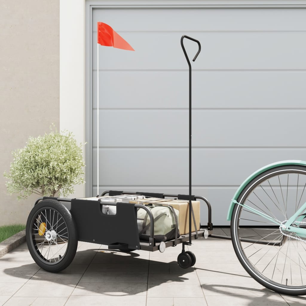Bike Trailer Oxford Fabric And Iron