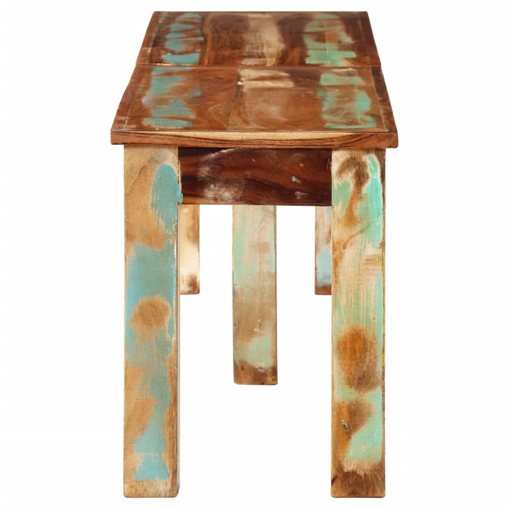 Bench 160X35X46 Cm Solid Reclaimed Wood