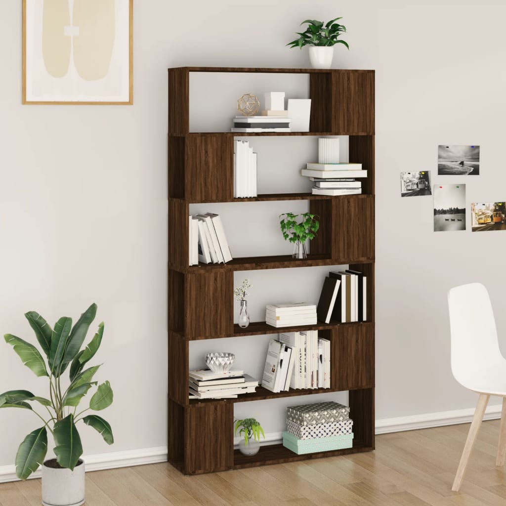 Book Cabinet Room Divider 100X24X188 Cm