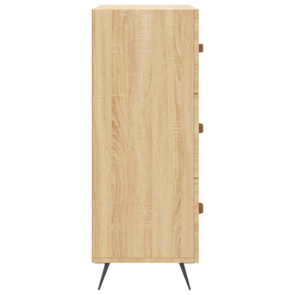 Chest Of Drawers 69.5X34X90 Cm Engineered Wood