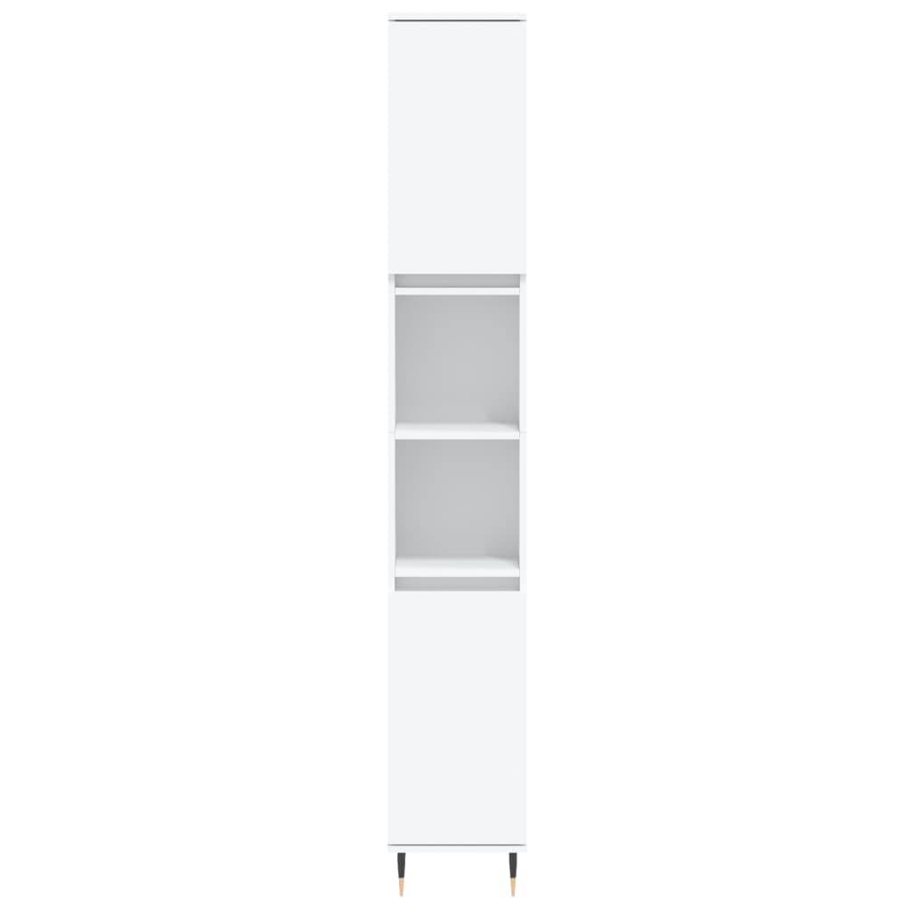 Bathroom Cabinet 30X30X190 Cm Engineered Wood