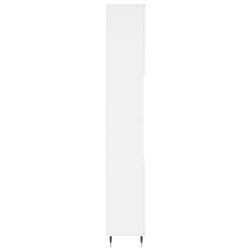 Bathroom Cabinet 30X30X190 Cm Engineered Wood