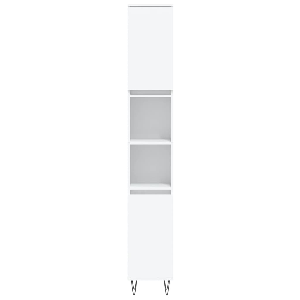 Bathroom Cabinet 30X30X190 Cm Engineered Wood