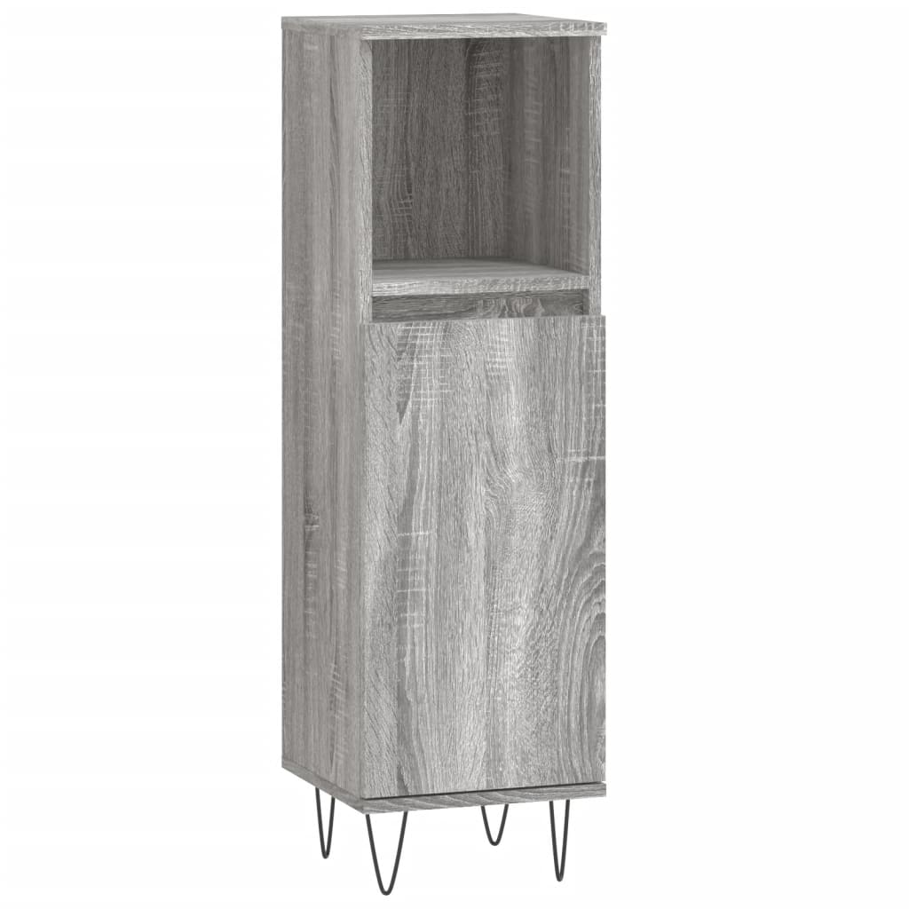 Bathroom Cabinet 30X30X100 Cm Engineered Wood