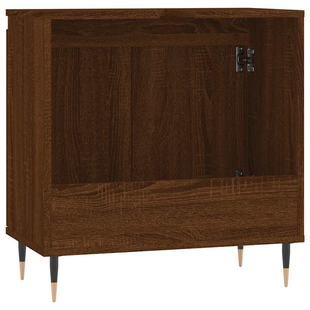 Bathroom Cabinet 58X33X60 Cm Engineered Wood