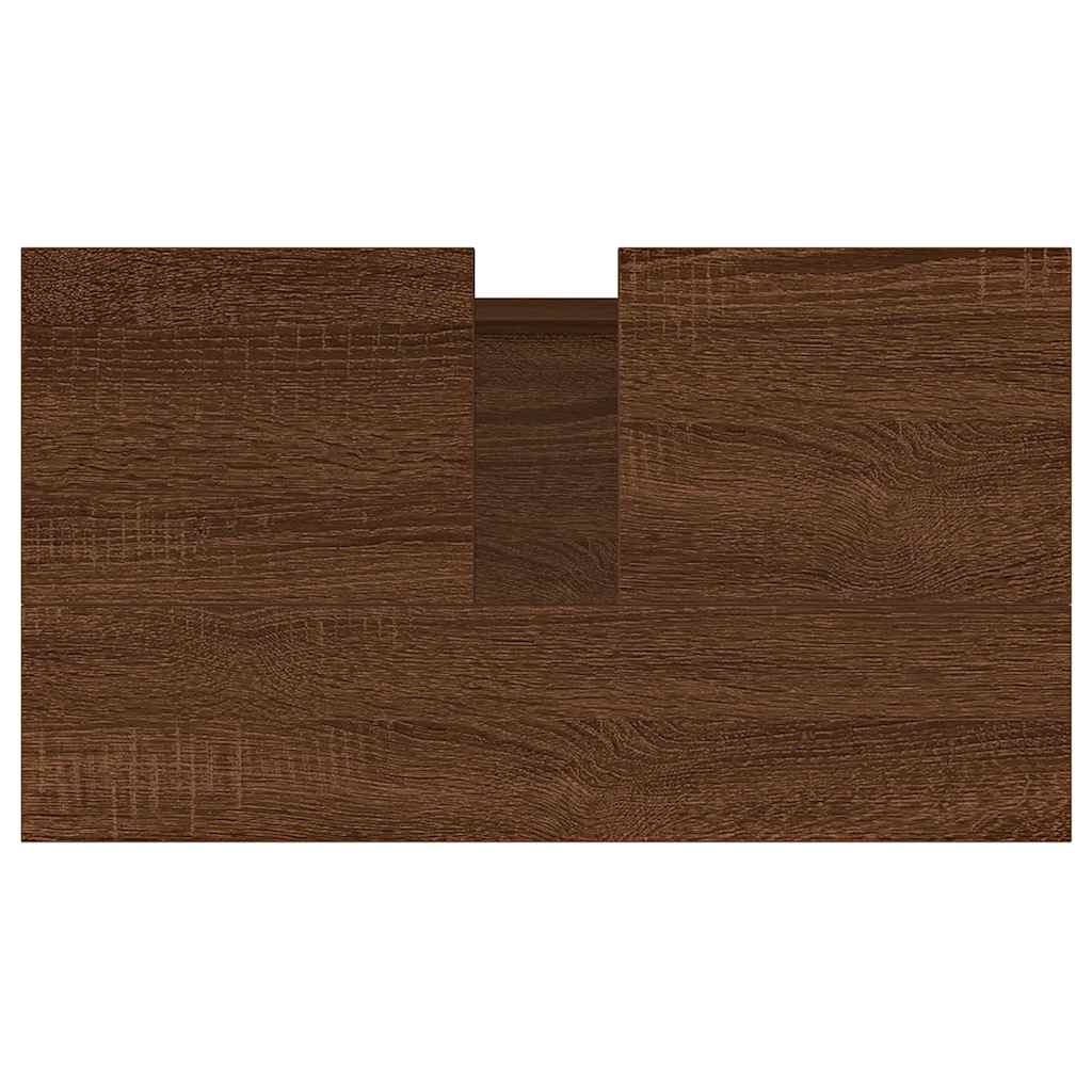 Bathroom Cabinet 58X33X60 Cm Engineered Wood