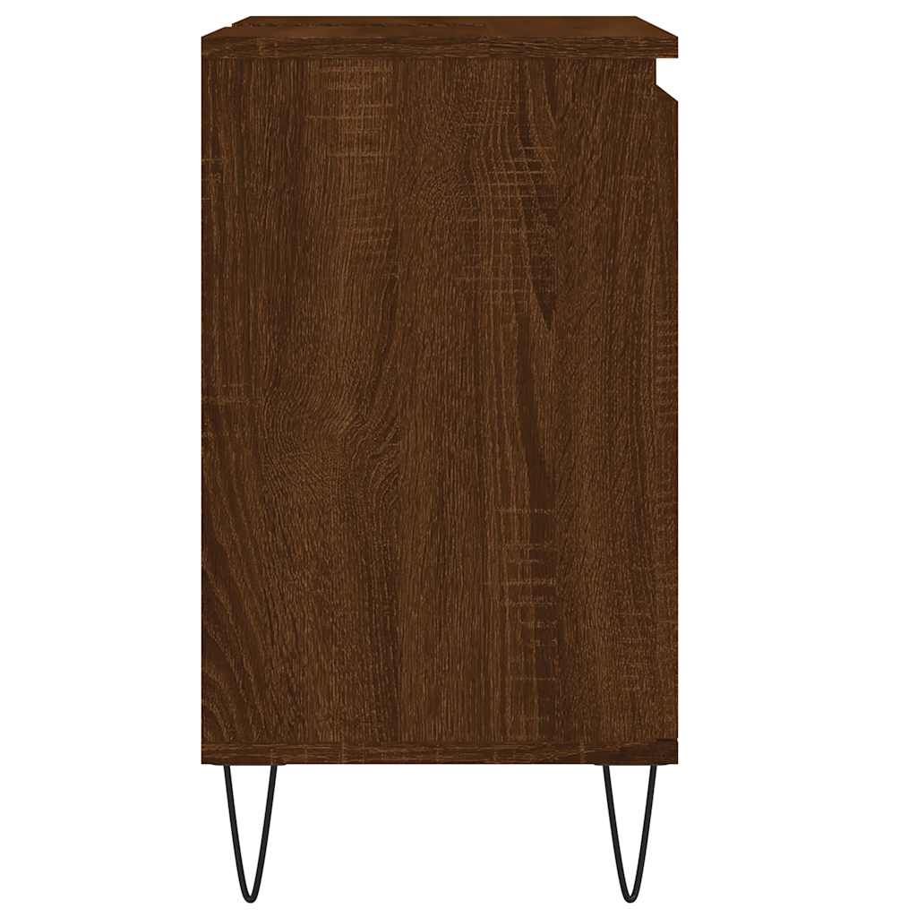 Bathroom Cabinet 58X33X60 Cm Engineered Wood