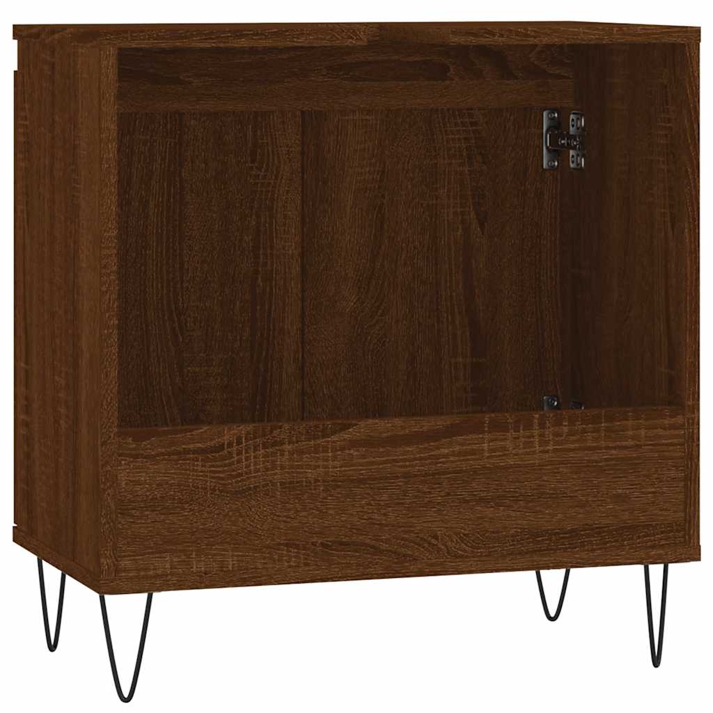 Bathroom Cabinet 58X33X60 Cm Engineered Wood
