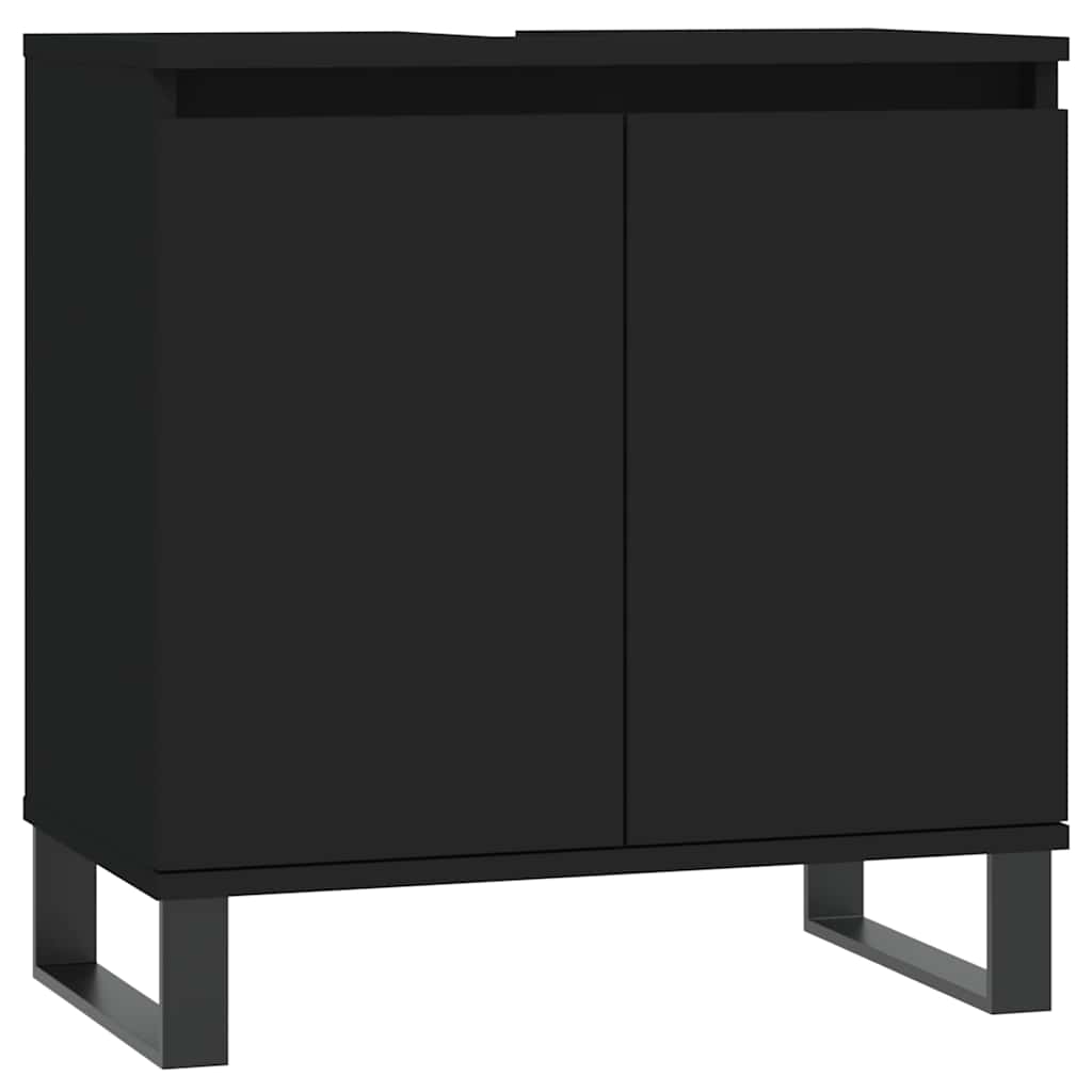 Bathroom Cabinet 58X33X60 Cm Engineered Wood