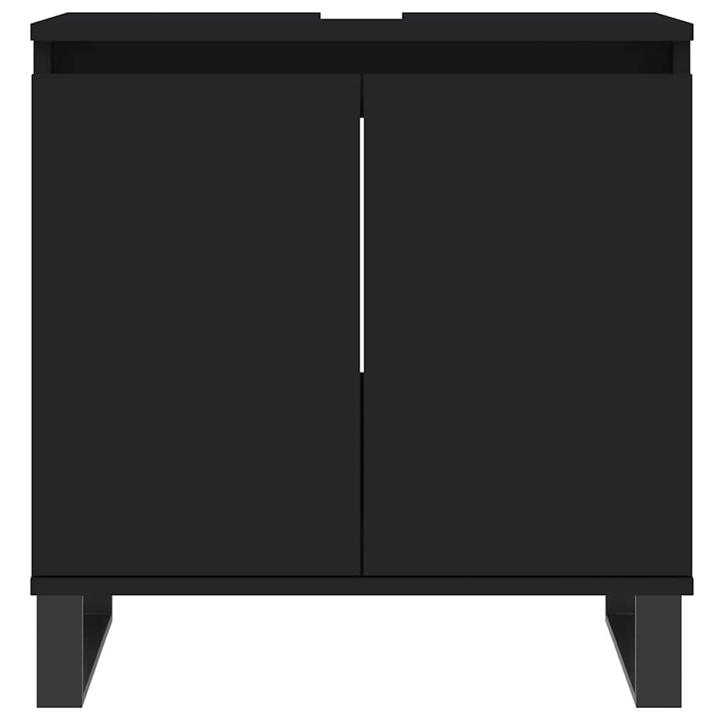 Bathroom Cabinet 58X33X60 Cm Engineered Wood