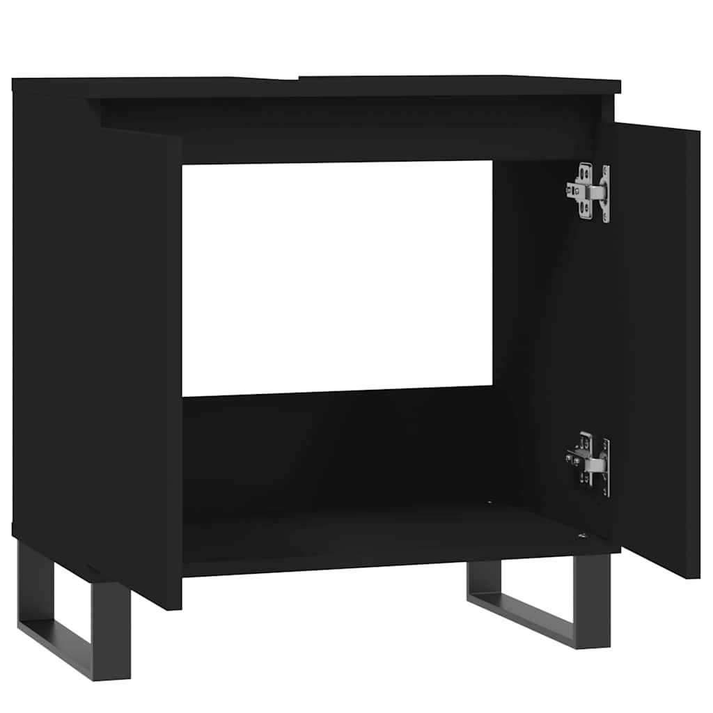 Bathroom Cabinet 58X33X60 Cm Engineered Wood