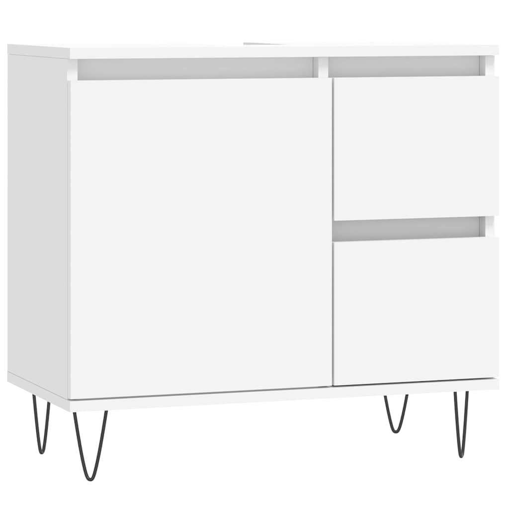Bathroom Cabinet 65X33X60 Cm Engineered Wood