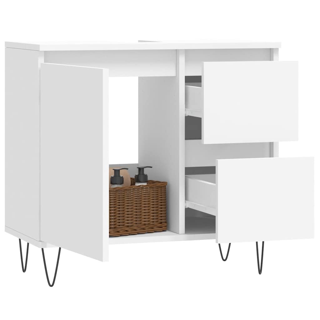 Bathroom Cabinet 65X33X60 Cm Engineered Wood