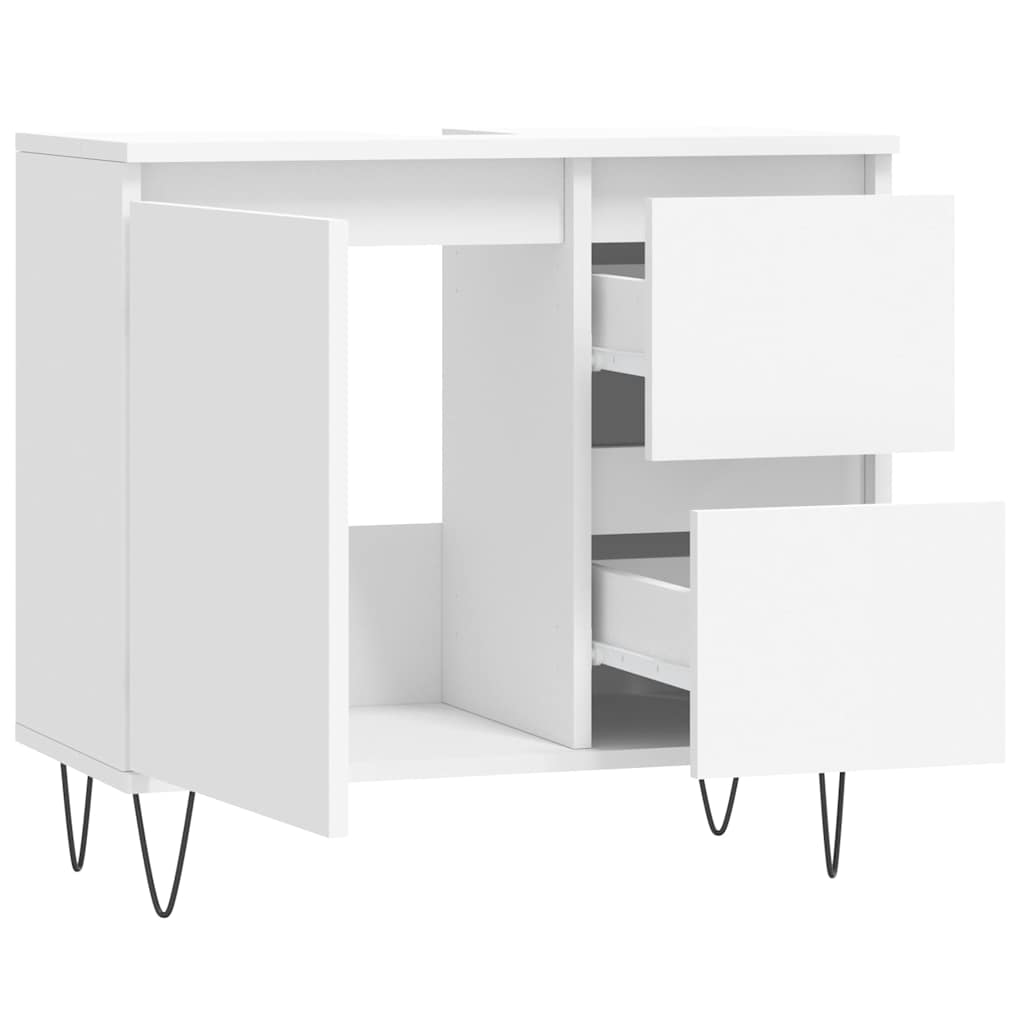 Bathroom Cabinet 65X33X60 Cm Engineered Wood