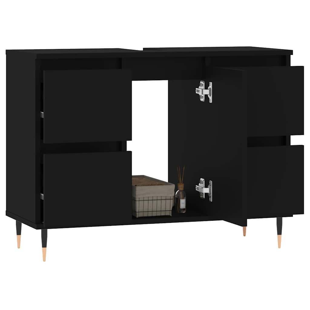 Bathroom Cabinet 80X33X60 Cm Engineered Wood