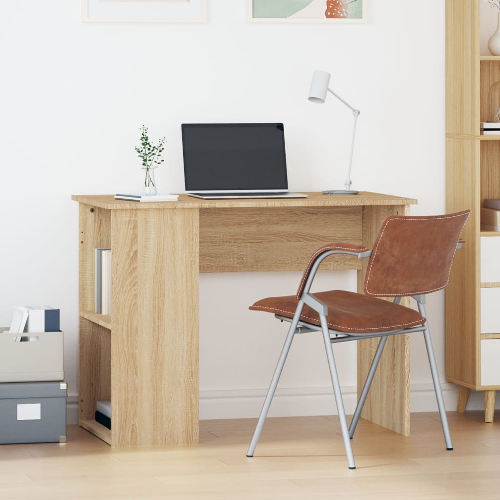 Desk 100X55X75 Cm Engineered Wood