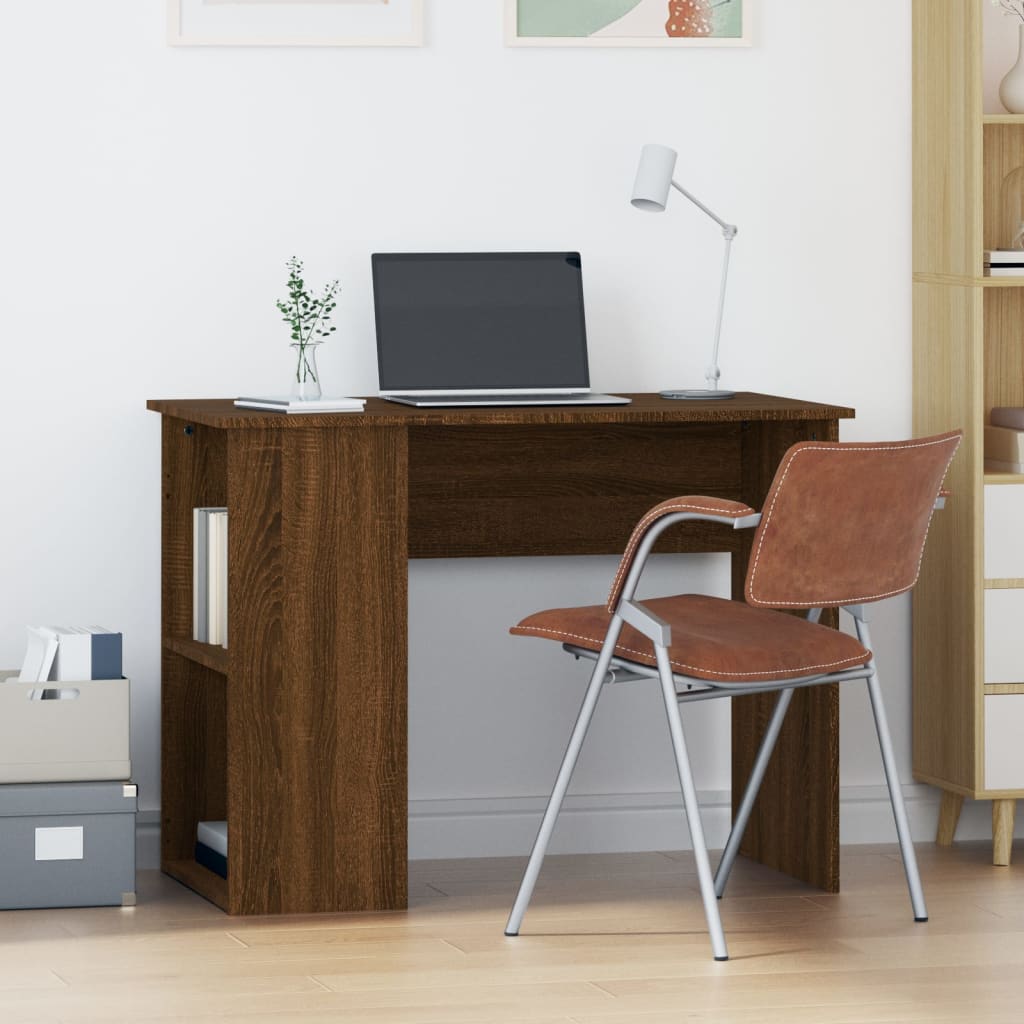Desk 100X55X75 Cm Engineered Wood