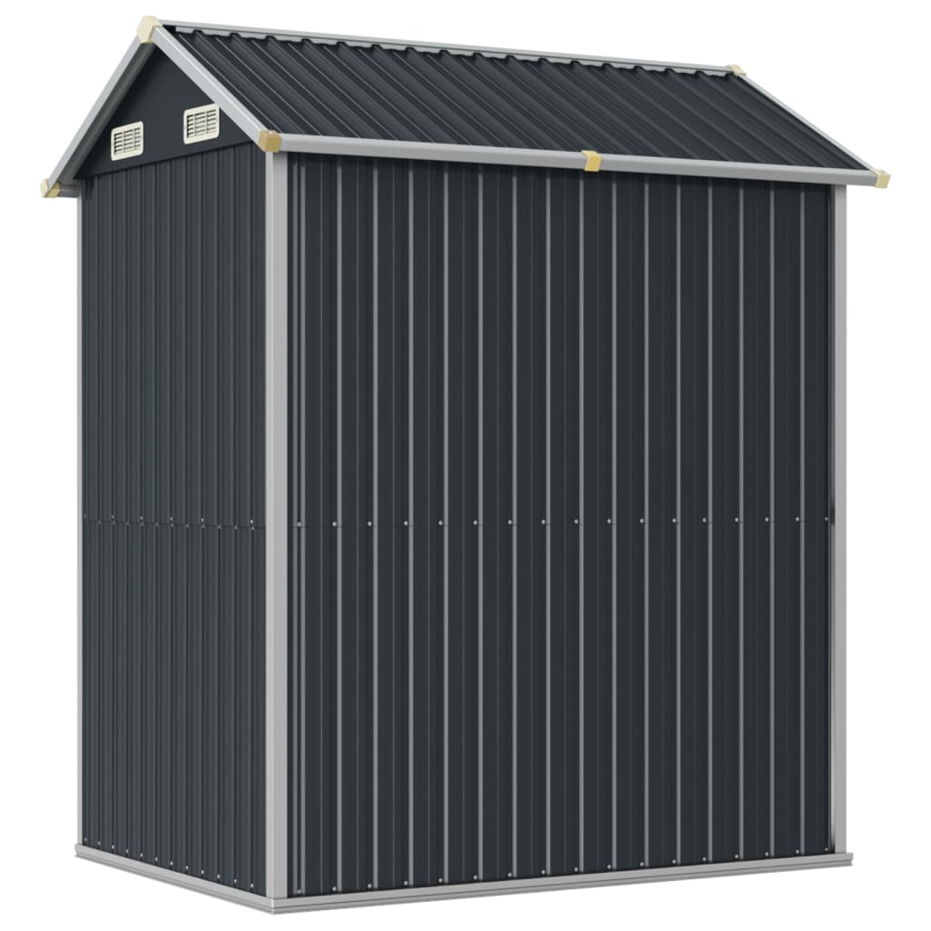Garden Shed 192X152.5X237 Cm Galvanised Steel