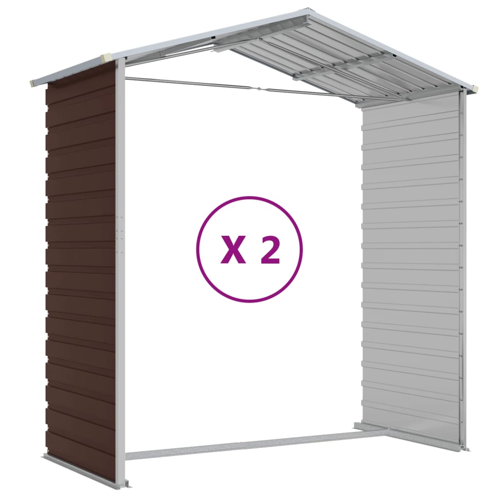 Garden Shed Galvanised Steel