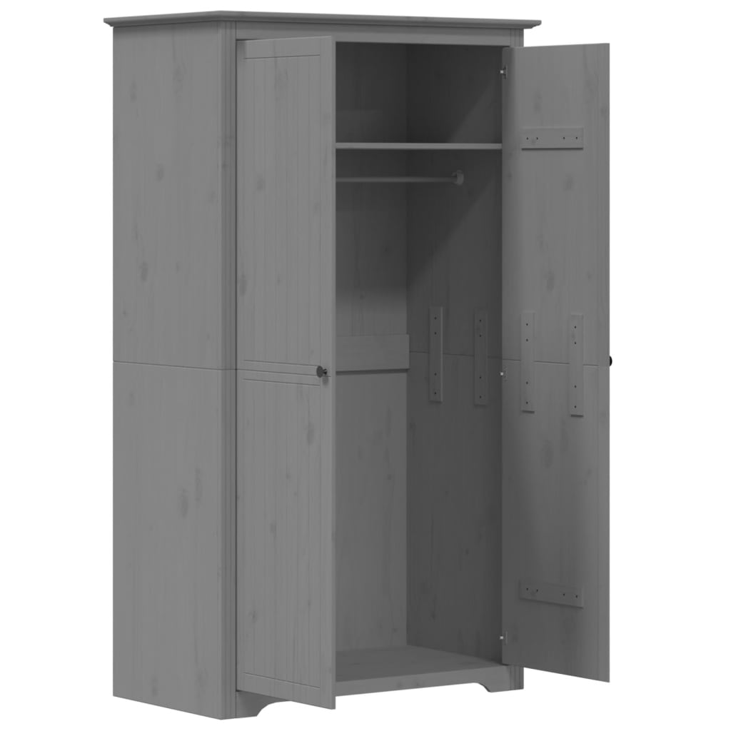 Wardrobe Bodo 101X52X176.5 Cm Solid Wood Pine