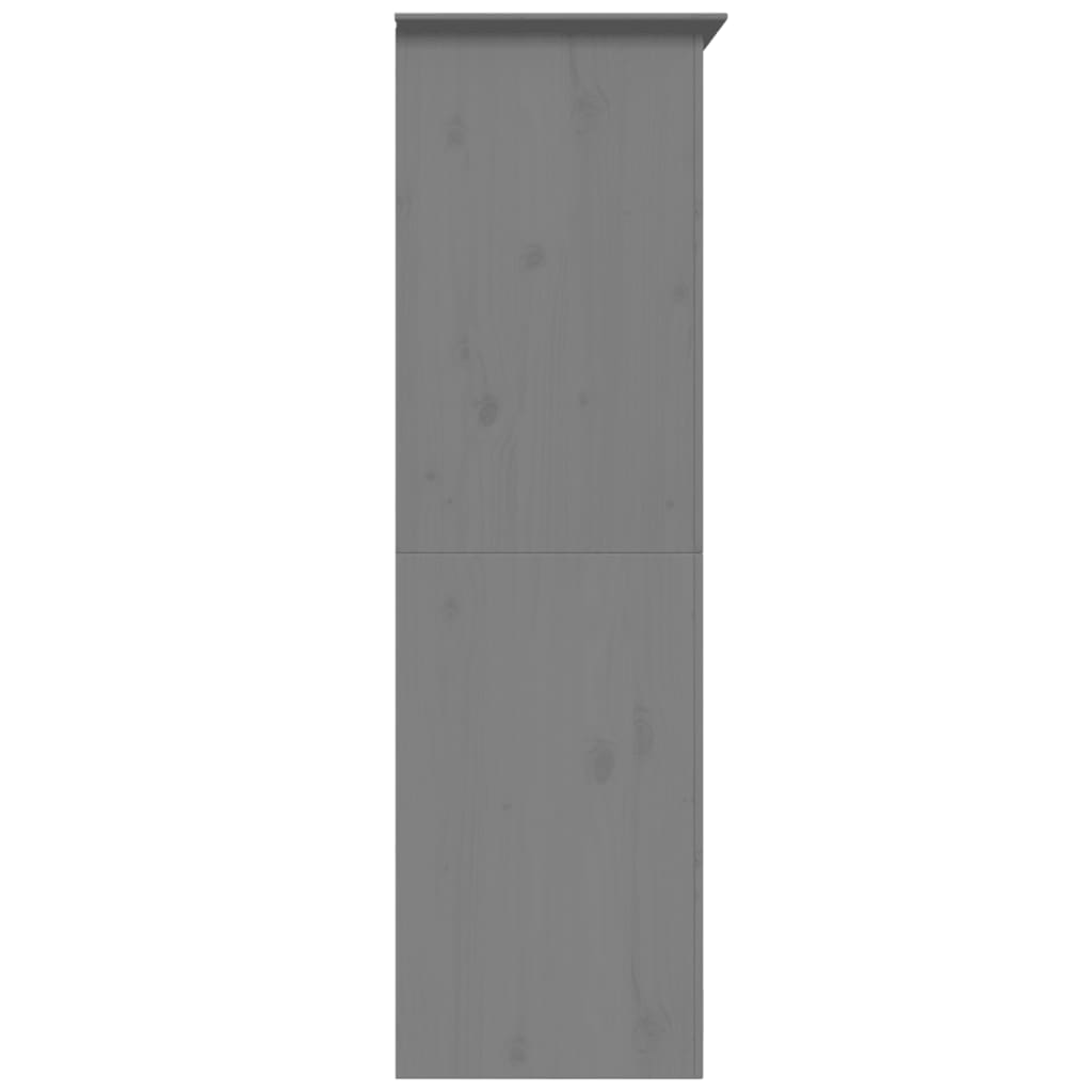 Wardrobe Bodo 101X52X176.5 Cm Solid Wood Pine