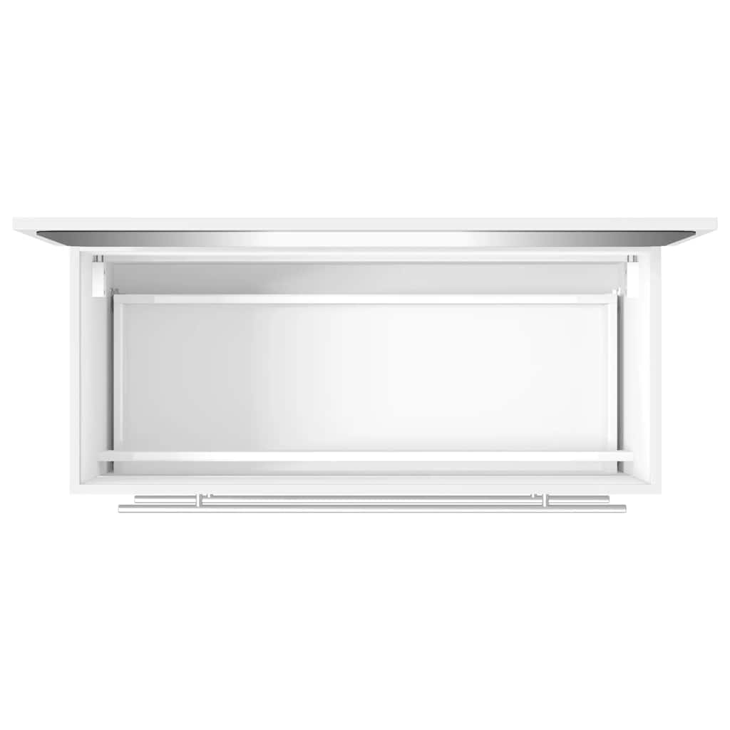 Bathroom Cabinet With Mirror Engineered Wood
