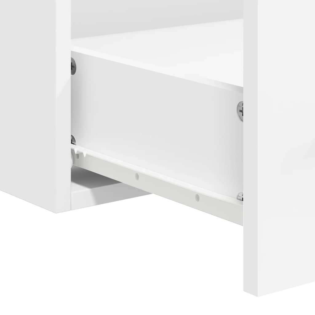 Bathroom Cabinet With Mirror Engineered Wood