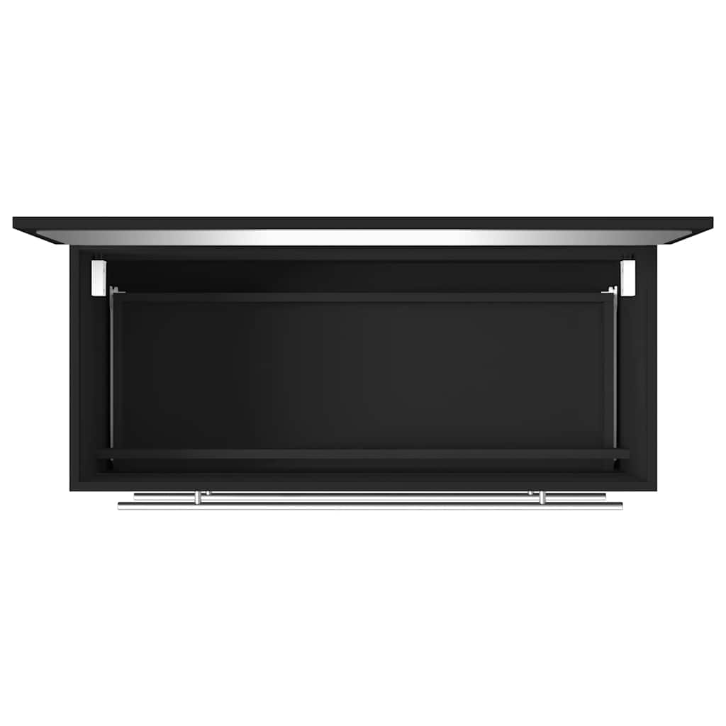 Bathroom Cabinet With Mirror Engineered Wood