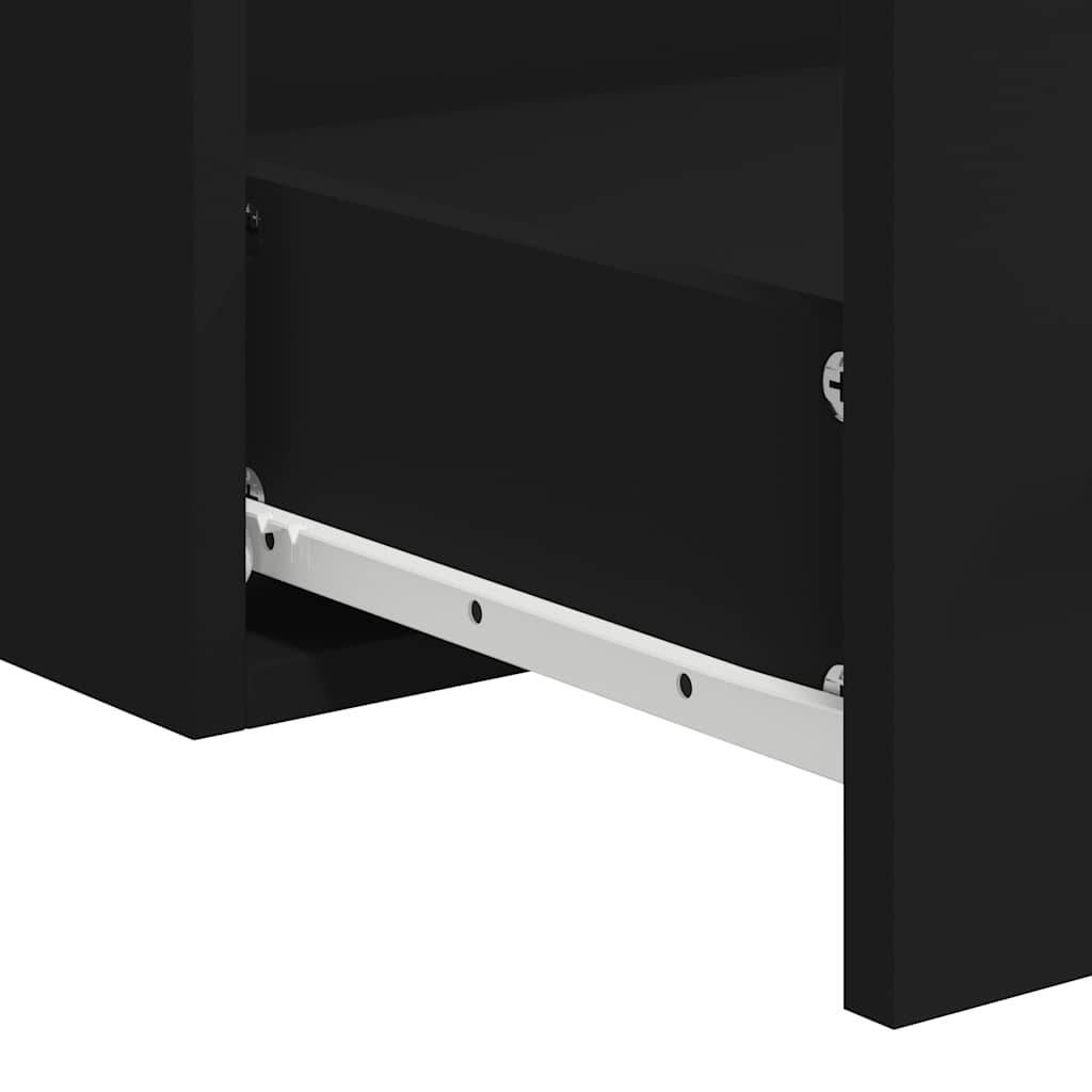 Bathroom Cabinet With Mirror Engineered Wood