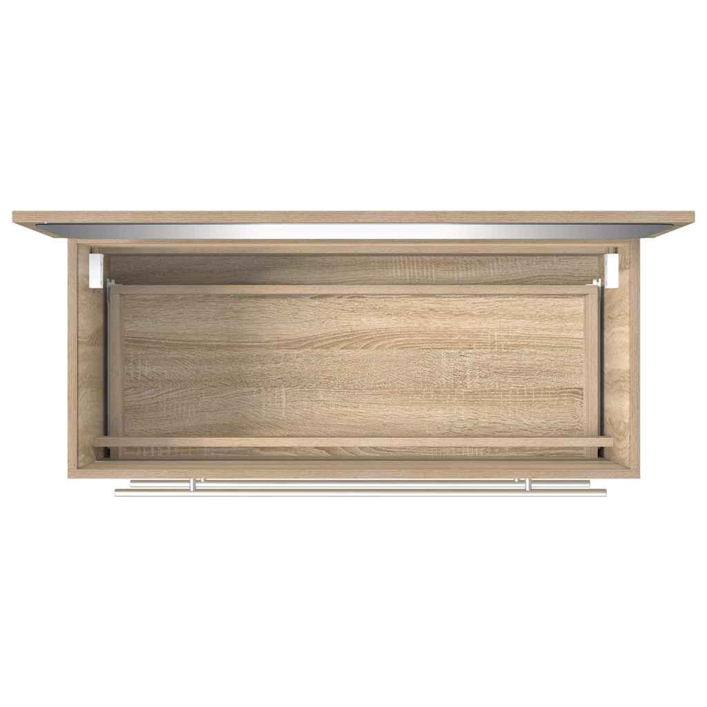Bathroom Cabinet With Mirror Engineered Wood