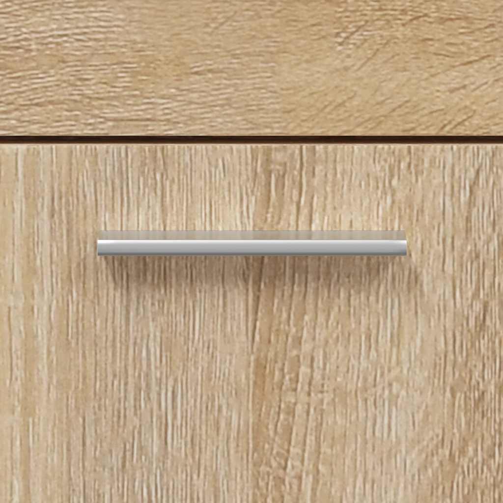 Bathroom Cabinet With Mirror Engineered Wood