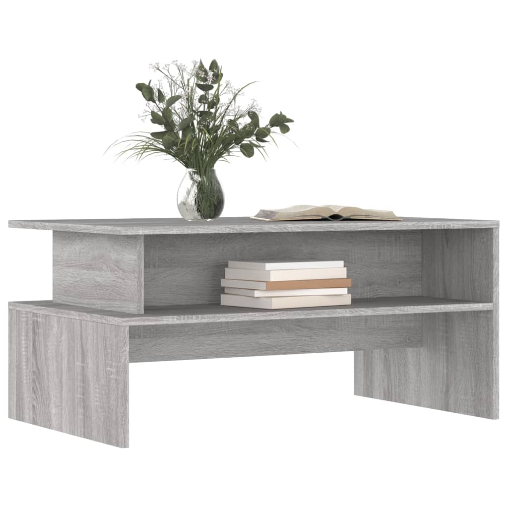 Coffee Table 90X55X42.5 Cm Engineered Wood
