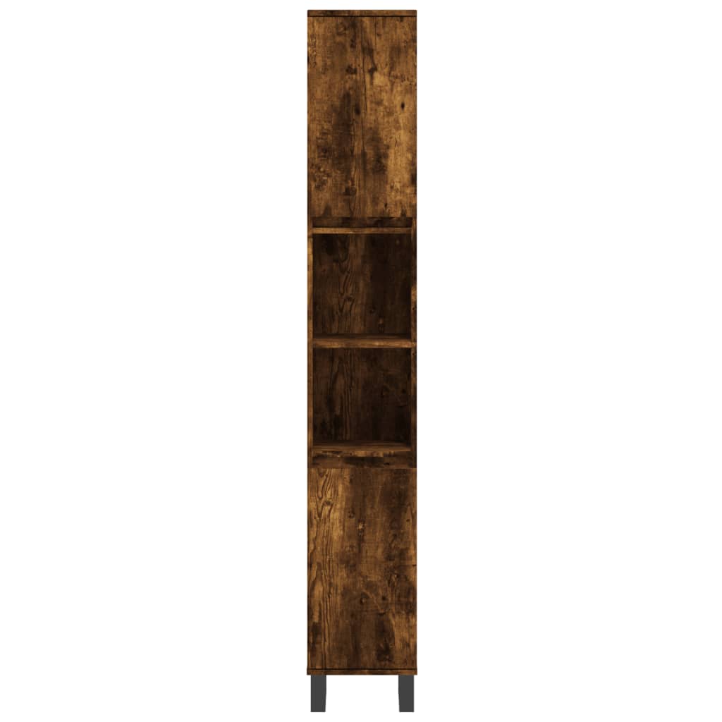 3 Piece Bathroom Furniture Set Engineered Wood