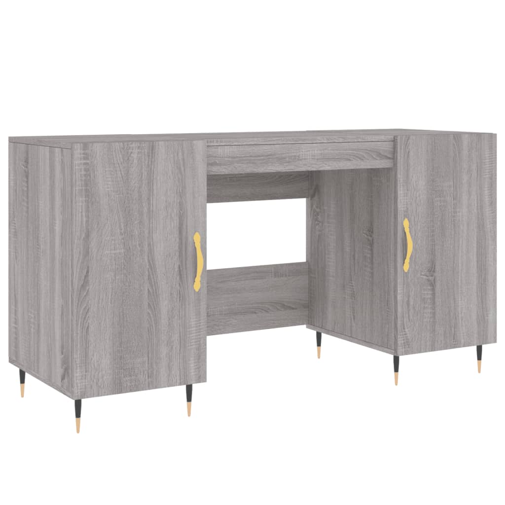 Desk 140X50X75 Cm Engineered Wood