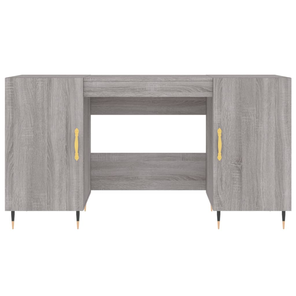 Desk 140X50X75 Cm Engineered Wood