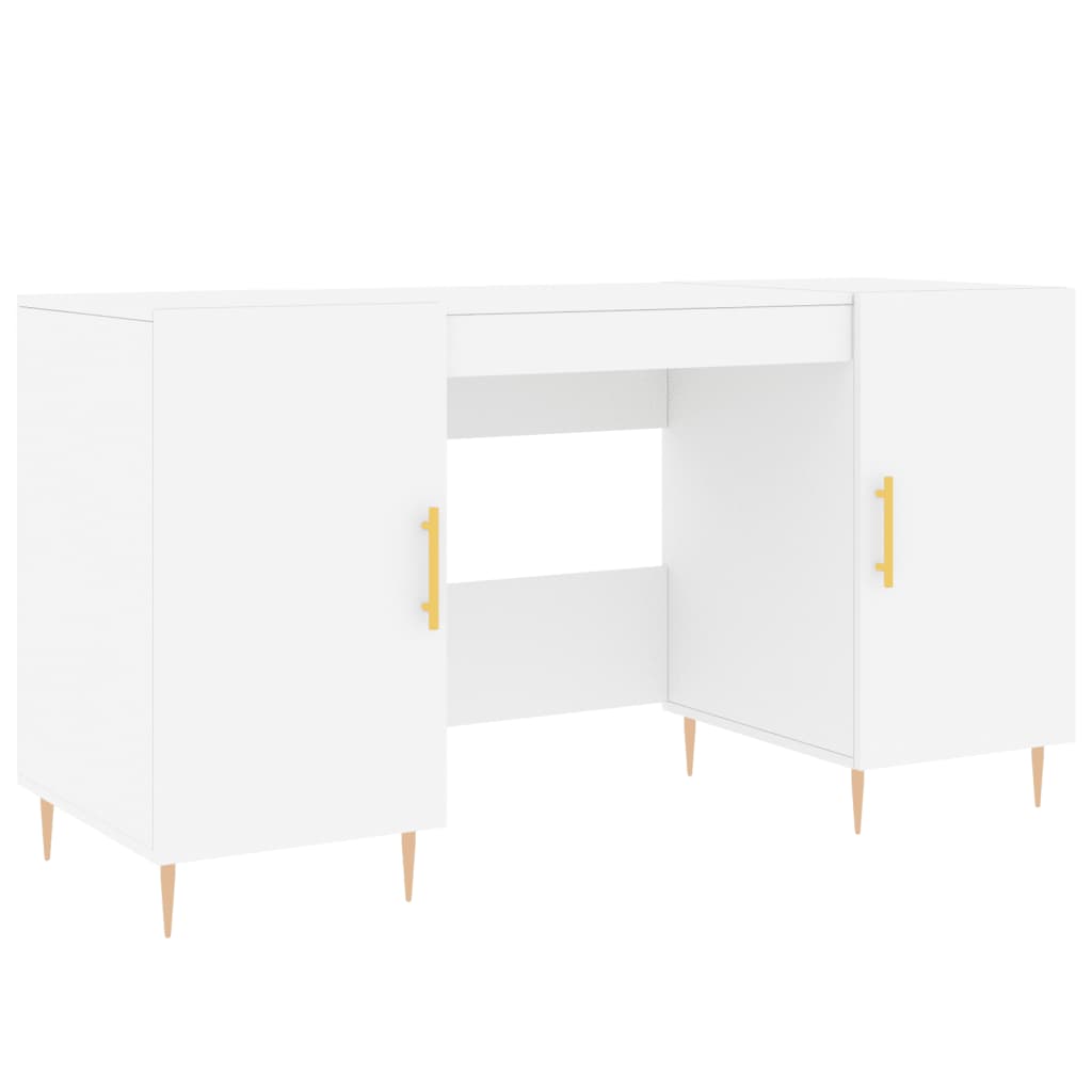 Desk 140X50X75 Cm Engineered Wood