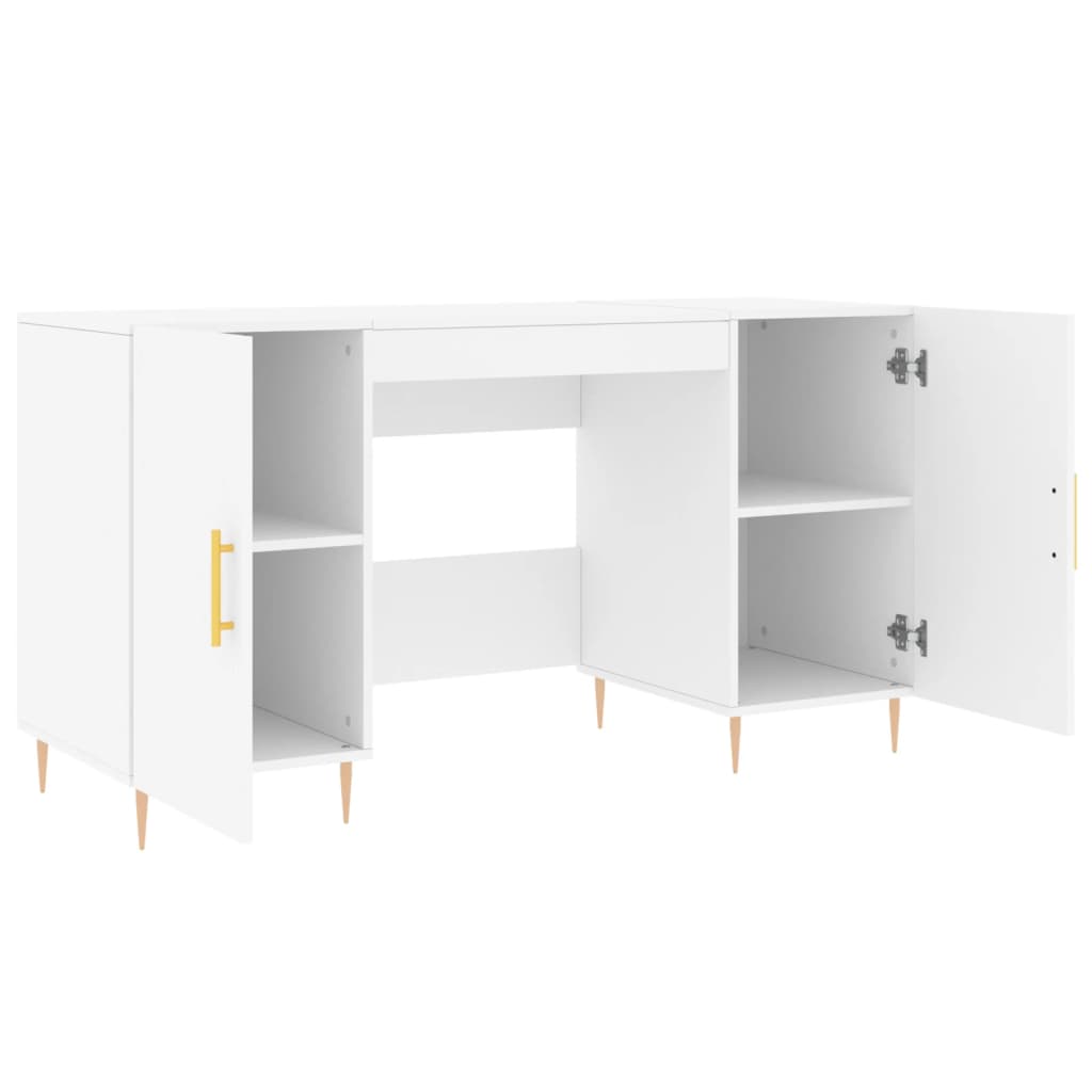 Desk 140X50X75 Cm Engineered Wood