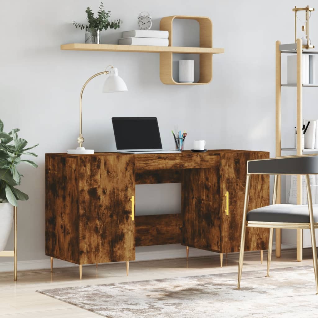 Desk 140X50X75 Cm Engineered Wood