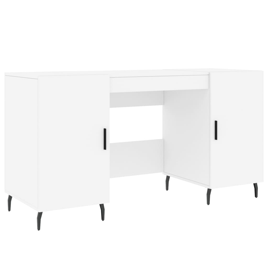 Desk 140X50X75 Cm Engineered Wood