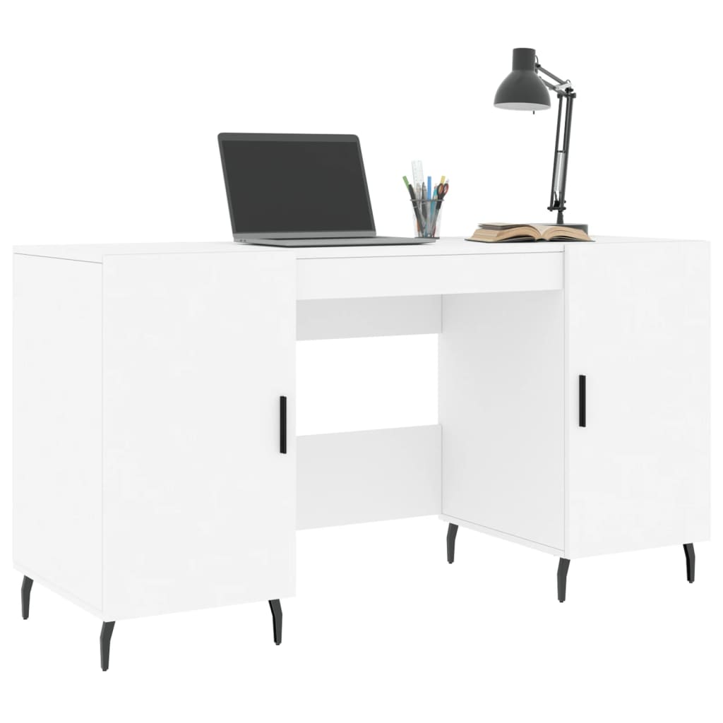 Desk 140X50X75 Cm Engineered Wood