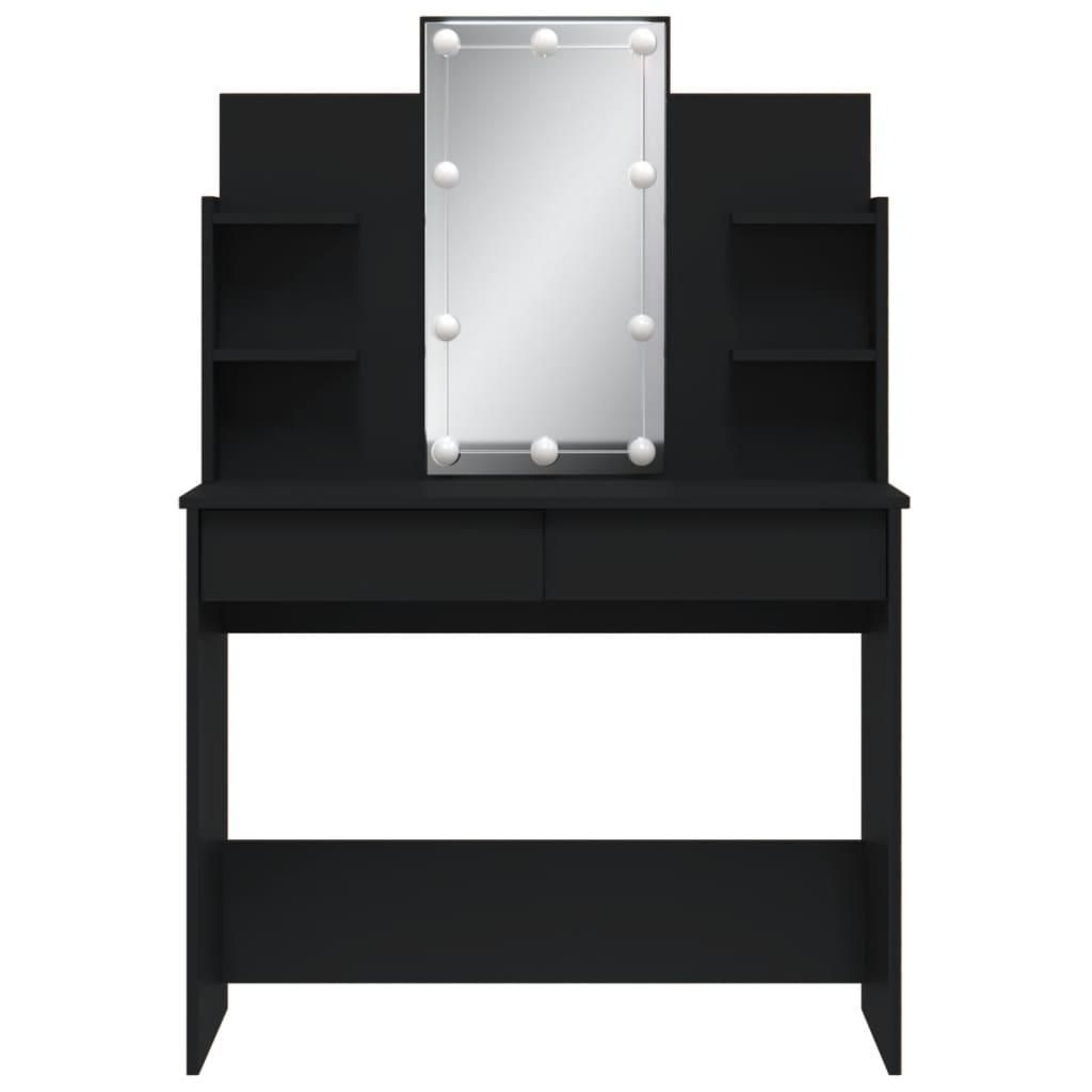 Dressing Table With Led Lights 96X40X142 Cm