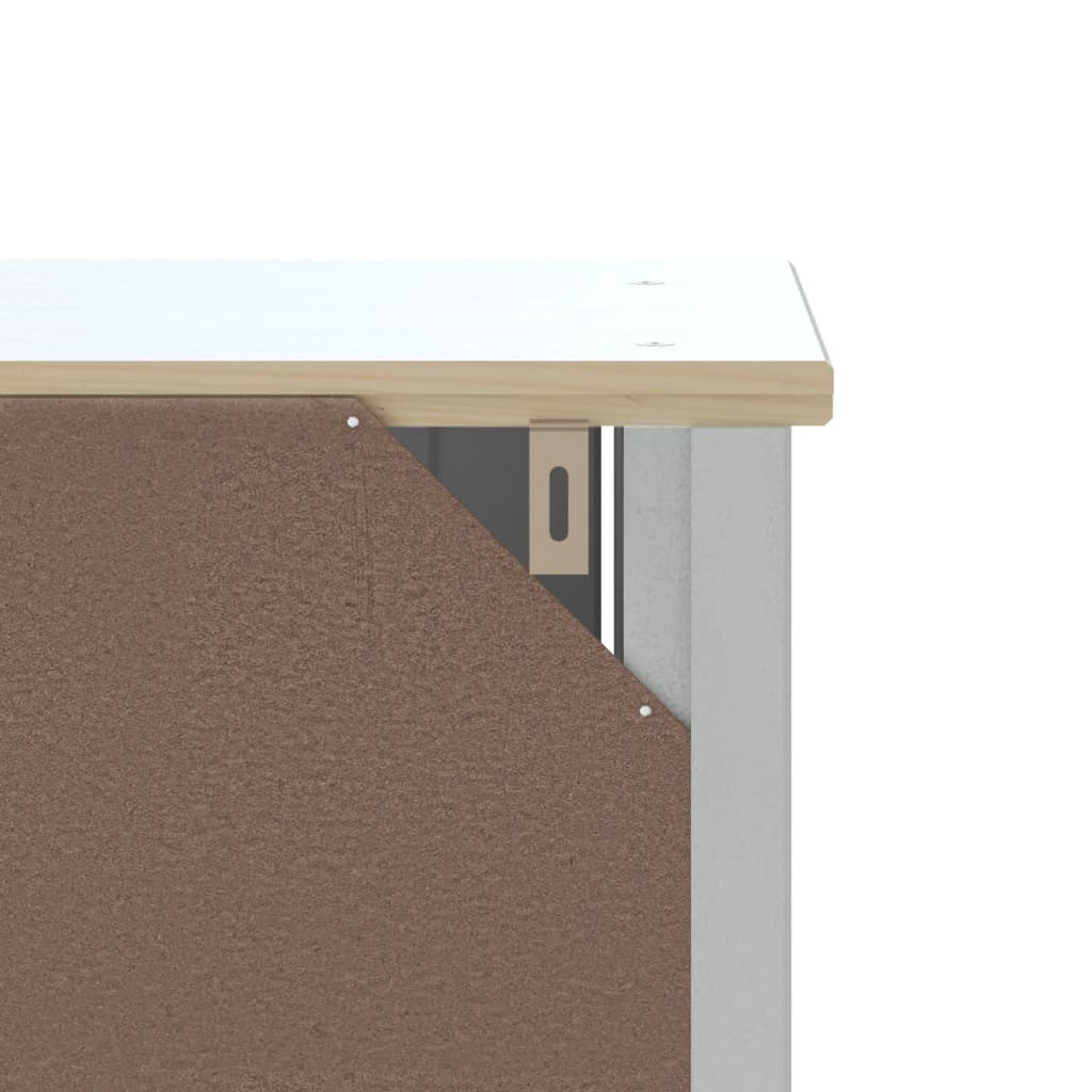 Bathroom Cabinet Berg Solid Wood Pine