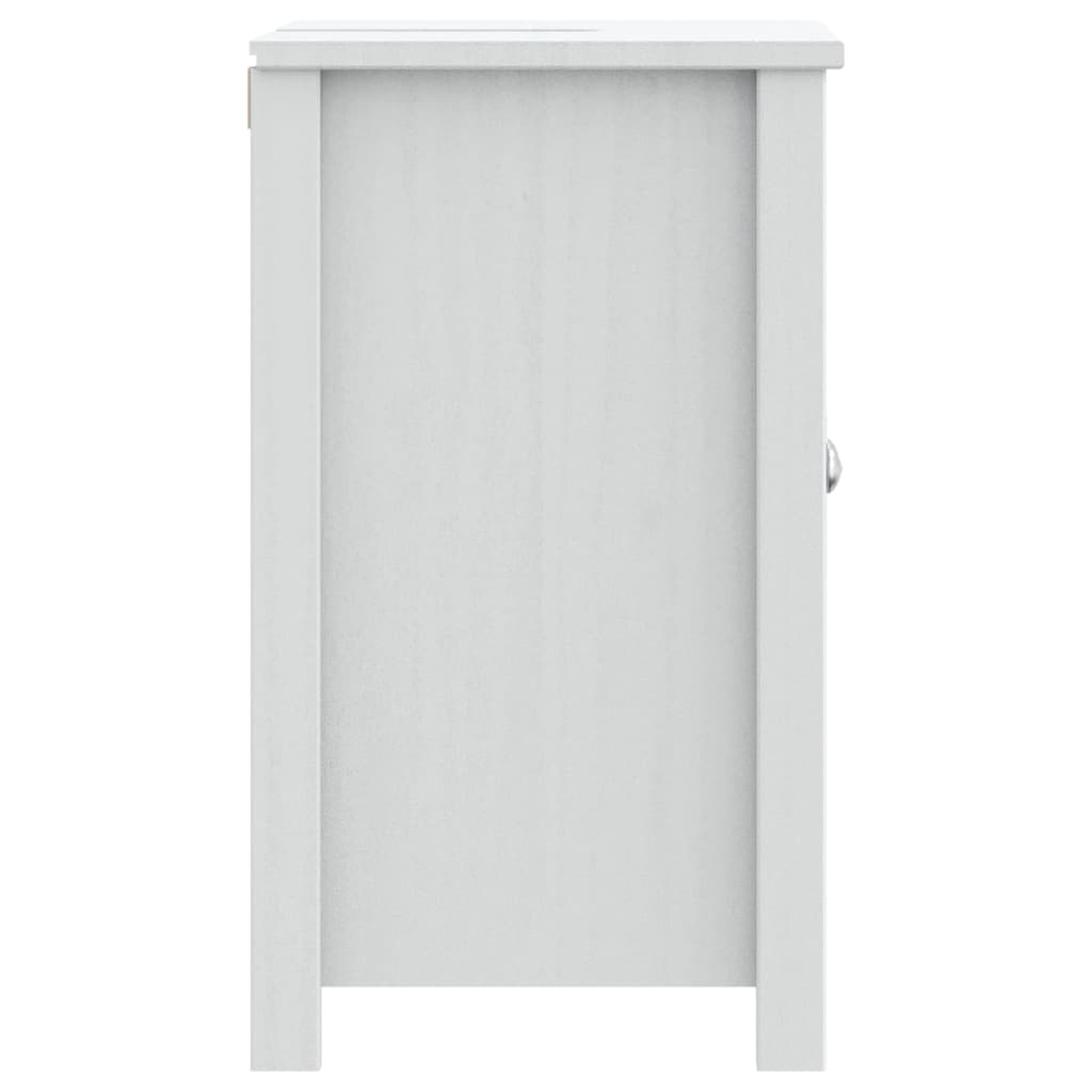 Bathroom Sink Cabinet Berg 60X34X59 Cm Solid Wood Pine