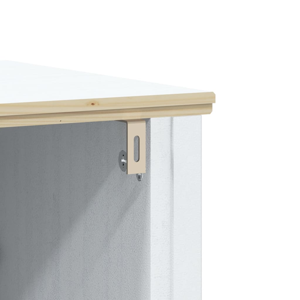 Bathroom Sink Cabinet Berg 60X34X59 Cm Solid Wood Pine