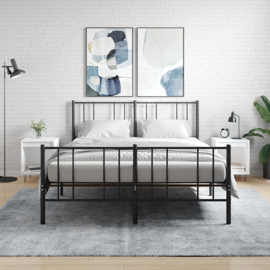 Bedside Cabinets 2 Pcs 40X35X50 Cm Engineered Wood
